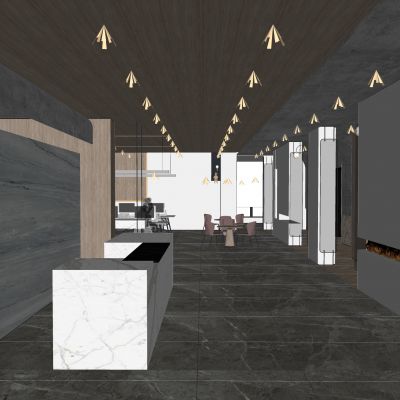 现代办公桌椅  会议室  办公区 办公室