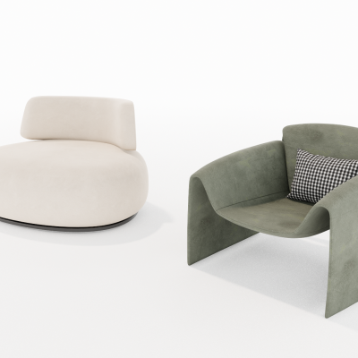 现代懒人沙发 单人沙发