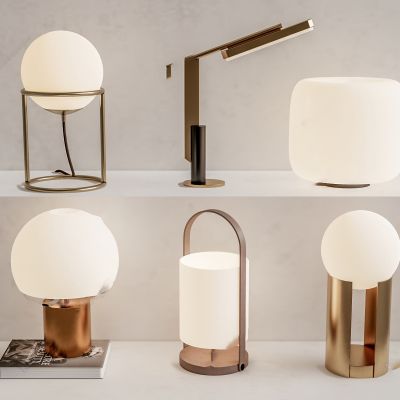 现代小台灯组合