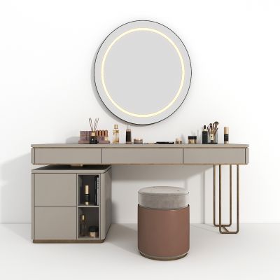 现代梳妆台一套