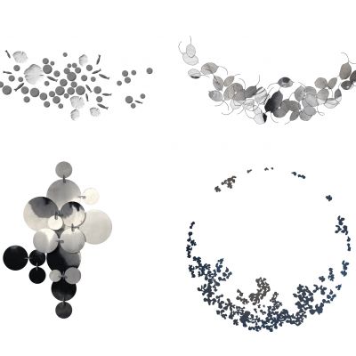 新中式墙面装饰小品