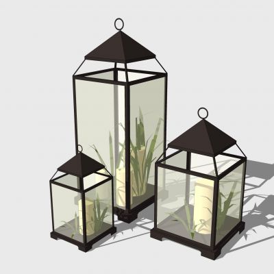 烛台灯马灯风灯组合