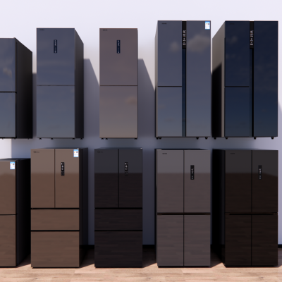 现代电器组合 冰箱