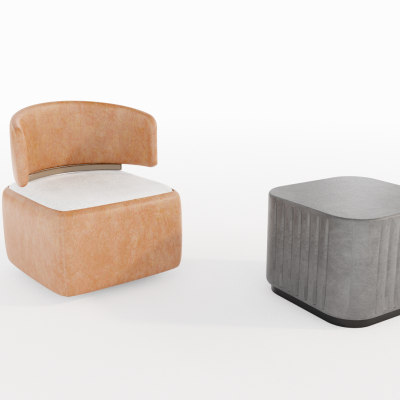 现代懒人沙发 单人沙发