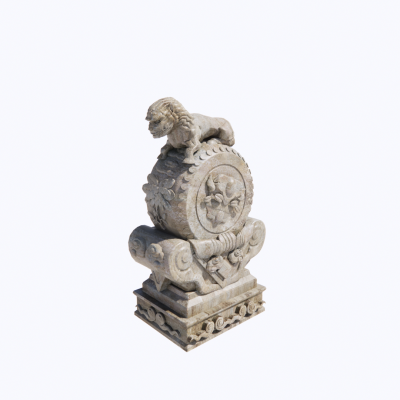 新中式雕塑 小品SU模型