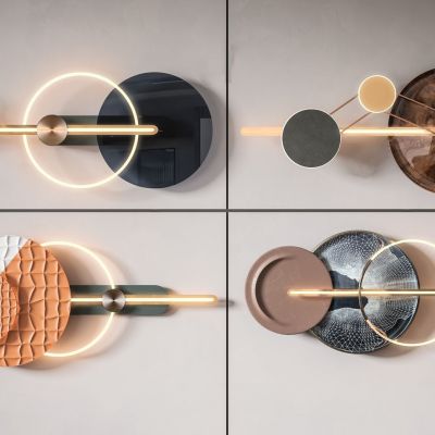 现代立体墙饰挂件组合