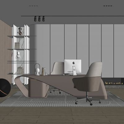 现代办公桌椅  会议室  办公区 办公室