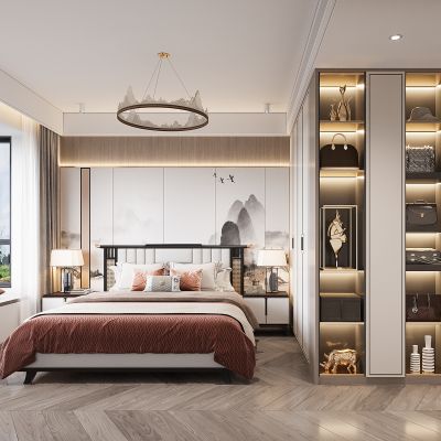 新中式卧室