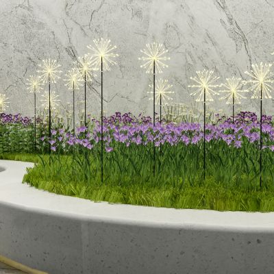 现代星星灯、生态景观灯、草坪灯、竹筒灯、木桩灯、植物灯、蒲公英灯具、庭院灯、特色灯具