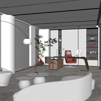 现代办公桌椅  会议室  办公区 办公室