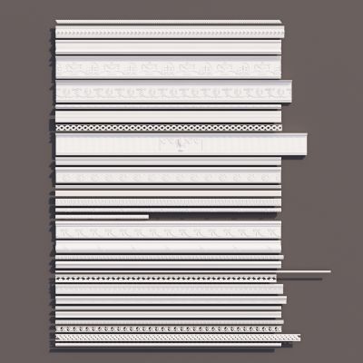 欧式法式石膏线剖面