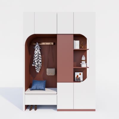 现代鞋柜 玄关柜 储物柜