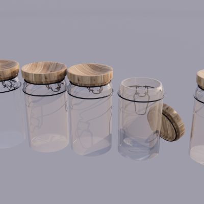 厨房用品 厨房摆件 调料瓶