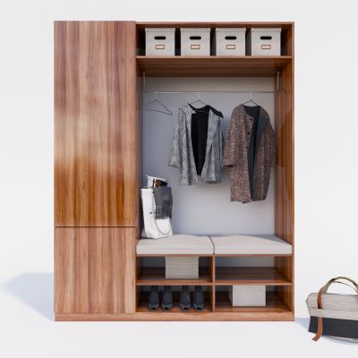 现代鞋柜 玄关柜 储物柜