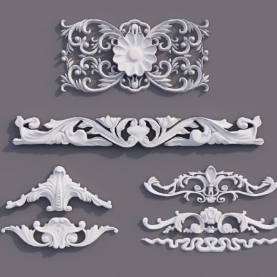 欧式法式雕花 构件