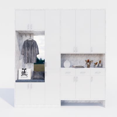 现代鞋柜 玄关柜 储物柜