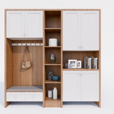 现代鞋柜 玄关柜 储物柜