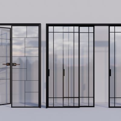 现代推拉门 玻璃门  厨房门 书房门 卧室门