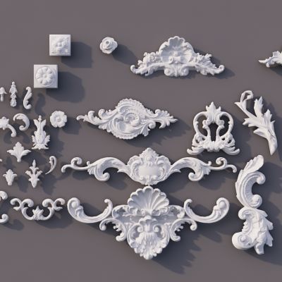 欧式法式雕花 构件