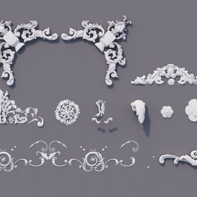 欧式法式雕花 构件