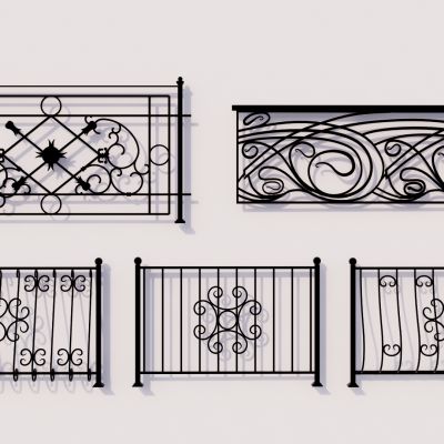 欧式法式构件 雕花 栏杆 护栏