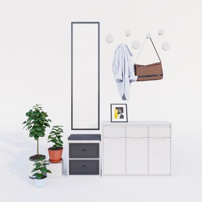 现代鞋柜 玄关柜 储物柜