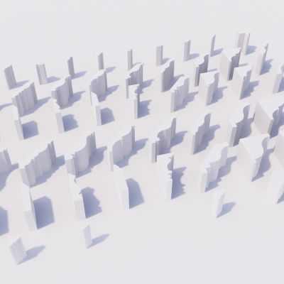 欧式法式构件 剖面