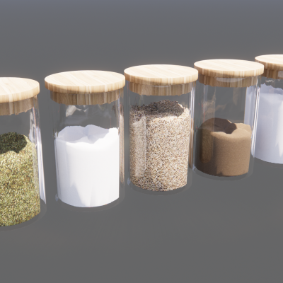 厨房用具 厨房摆件 调料瓶