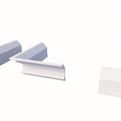 欧式法式构件 剖面