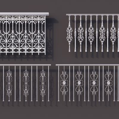 欧式法式构件 栏杆 护栏