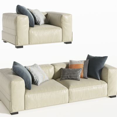 现代皮制三人沙发，单人沙发，接待沙发，办公沙发，洽谈沙发，沙发，多人沙发