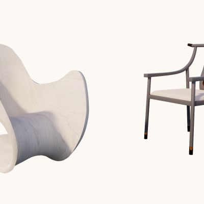 现代单人椅 休闲椅