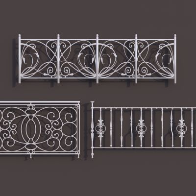 欧式法式构件 栏杆 护栏