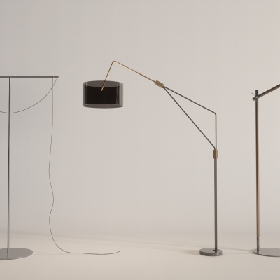 现代落地灯组合