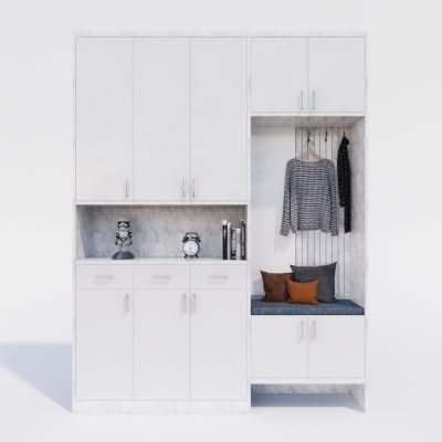 现代鞋柜 玄关柜 储物柜