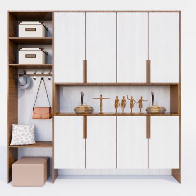 现代鞋柜 玄关柜 储物柜