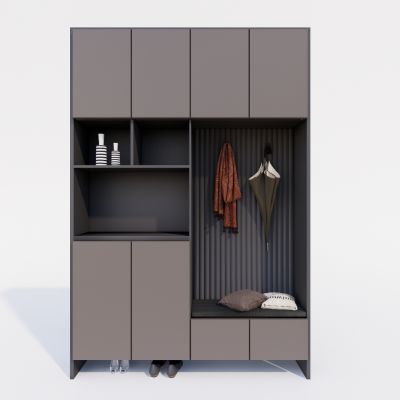 现代鞋柜 玄关柜 储物柜