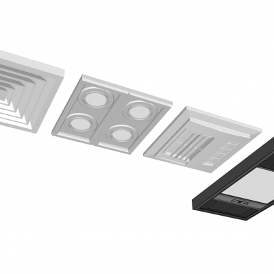 浴霸排气吸顶灯