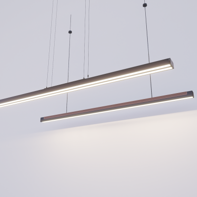 现代工装灯具 吊灯SU模型