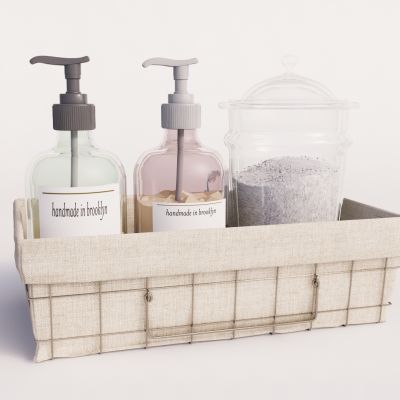 卫生间用品 摆件 洁具组合