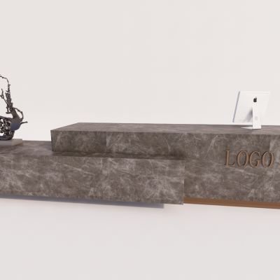 现代办公前台桌