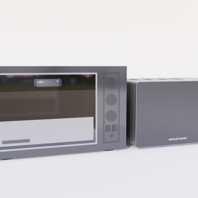 现代厨房用具 电器 烤箱 微波炉