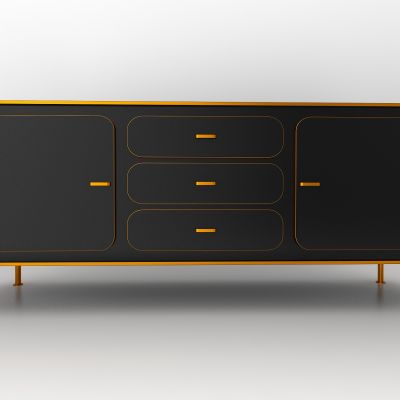 现代风格装饰柜