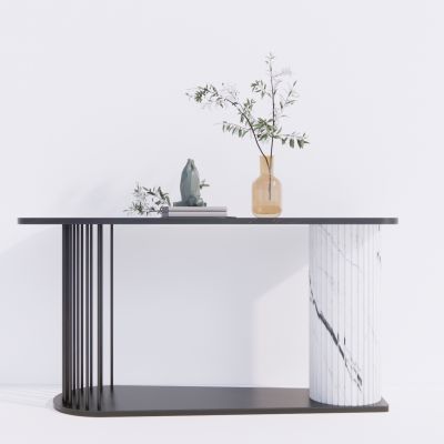 新中式玄关柜  边柜