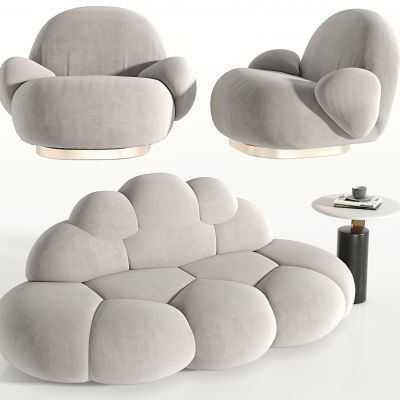 现代懒人沙发，休闲沙发，洽谈沙发，异形沙发，躺椅，休闲椅，洽谈椅，圆几