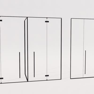 现代淋浴房 淋浴间