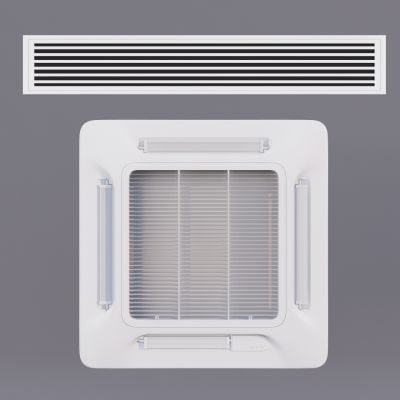 现代空调出风口