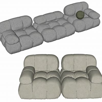 现代布艺三人沙发，休闲沙发，办公沙发，三人沙发，多人沙发，抱枕，接待沙发，懒人沙发，异形沙发