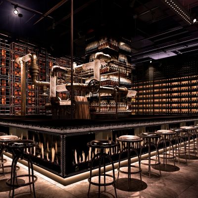 V-SHOW概念店CAD施工图高清效果图