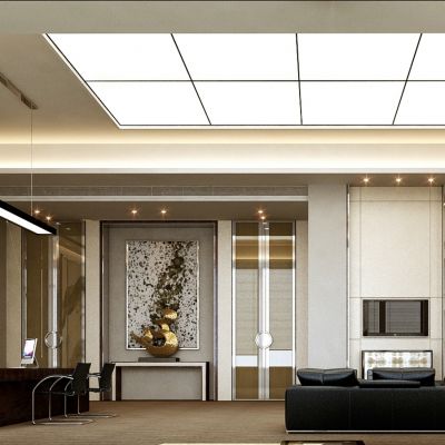 民发办公楼施工图效果图